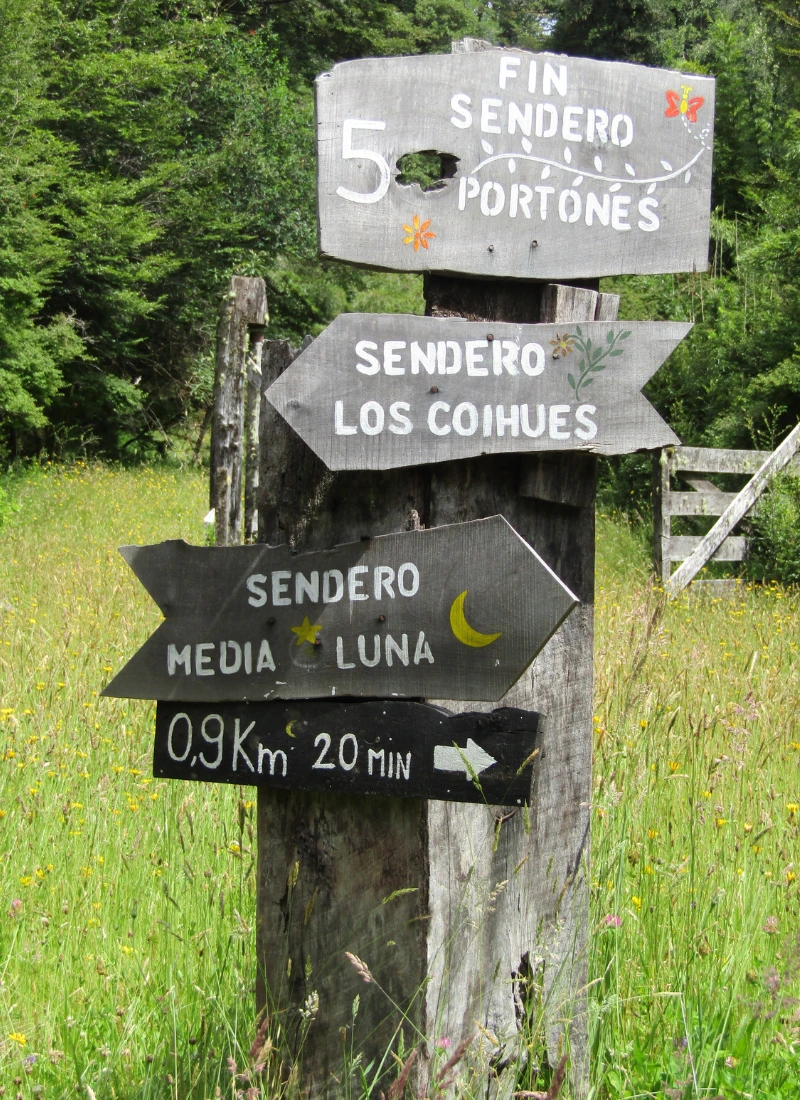 Parque Huishue - Señalética